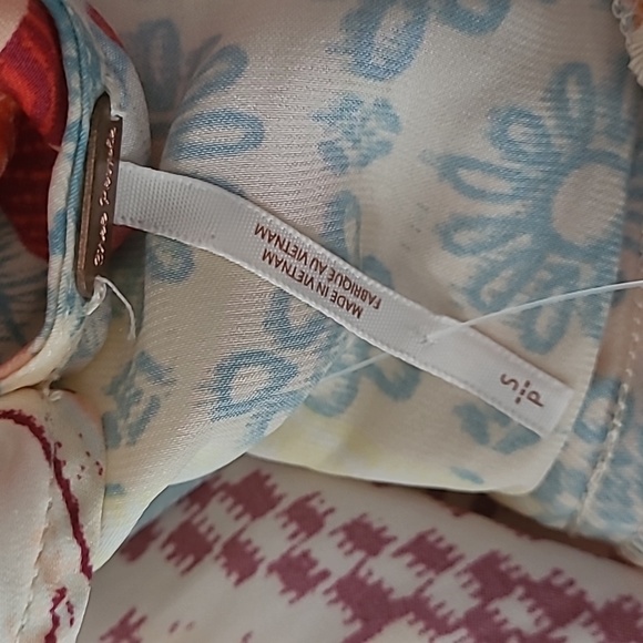 Free People Womens Tied To You Tank Tropical Combo Boho - Picture 10 of 11